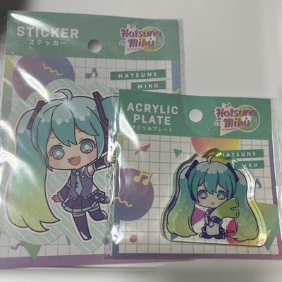 Vocaloid Virtual Singer Hatsune Miku Sticker Acrylic Plate