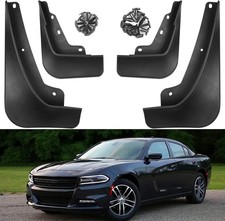 4pcs Truck Mud Flaps For 2015-2024 Dodge Charger Sxt 2015-2018 Charger Gtrt
