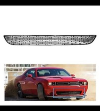 Front Bumper Lower Grille Grill Compatible with 2015-2022 Dodge Challenger