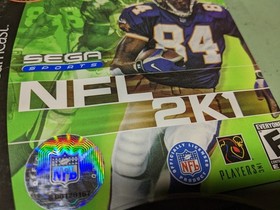 NFL 2K1 Sega Dreamcast Complete in Box