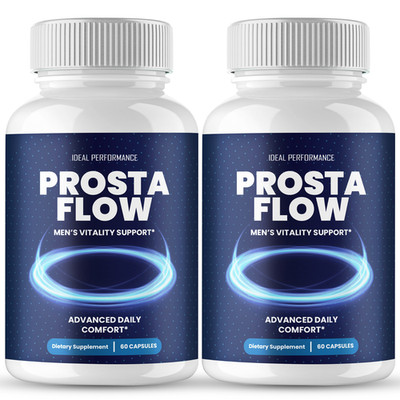 Prosta Flow Capsules - Official ProstaFlow for Men Supplement Pills (2 Pack)