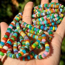 Multi Color Opal Beads, , Ethiopian Opal Beads, Rainbow Ethiopian