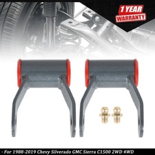 2 Lift Shackles For Chevy Silverado Gmc Sierra C1500 2wd 4wd 1988-2019