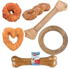 Trixie Dog Treats Snacks Chewing Chews Rawhide Bones Rings Sticks Healthy Teeth