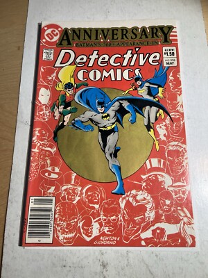 Detective Comics #526 Newsstand Batman's Anniversary 500th Appearance DC 1983
