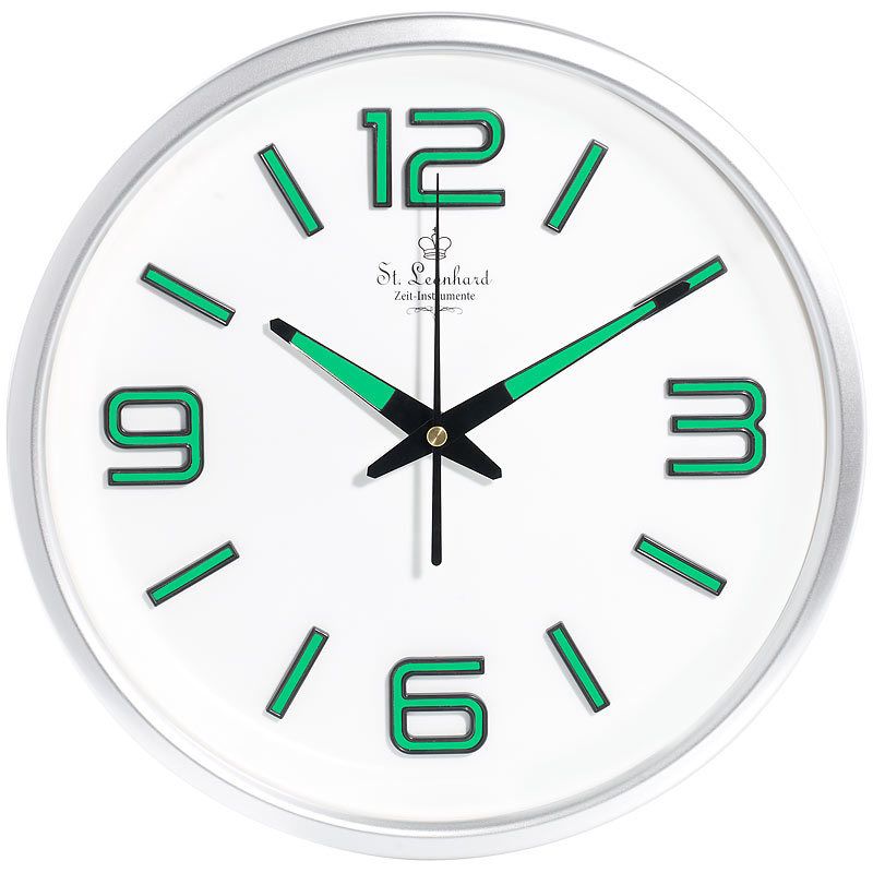 Radio Controlled St Leonhard Funkuhr Einstellen Lunartec Funk Led