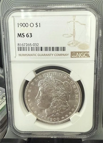 1900-O Morgan Dollar $1 MS 63 NGC