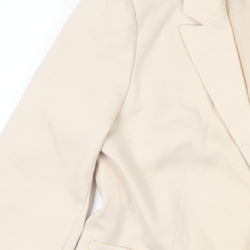 Miss Selfridge Women’s Beige Blazer Size 12 - Picture 9 of 12