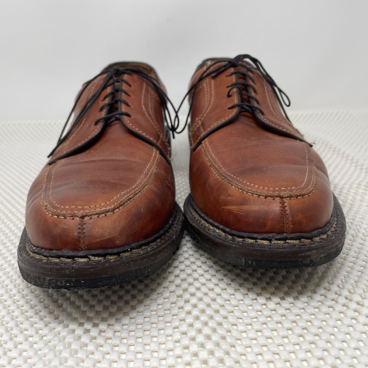 Allen Edwards 13 Brown Tie Shoes Wilbert Leather Oxfords  display picture 2
