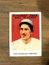 LESLIE BUSH 1993' BORDEN CRACKER JACK CARD #24  PHILA.  ATHLETICS