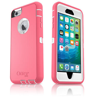 Otterbox Iphone 6 Plus 6s Plus Defender Series Case Holster Pink White Ebay