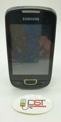 LCD + Touch Galaxy MINI GT-S5570 USATO GRADO C ORIGINALE + TASTI Verde - Picture 1 of 3