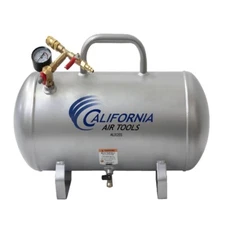 California Air Tools AUX05S 5 gal 125 PSI Steel Portable Air Compressor Tank New