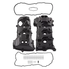 2PCS BL3Z-6582-H Aluminum Engine Valve Cover Kit For Ford F150 3.5L V6 2013-2016