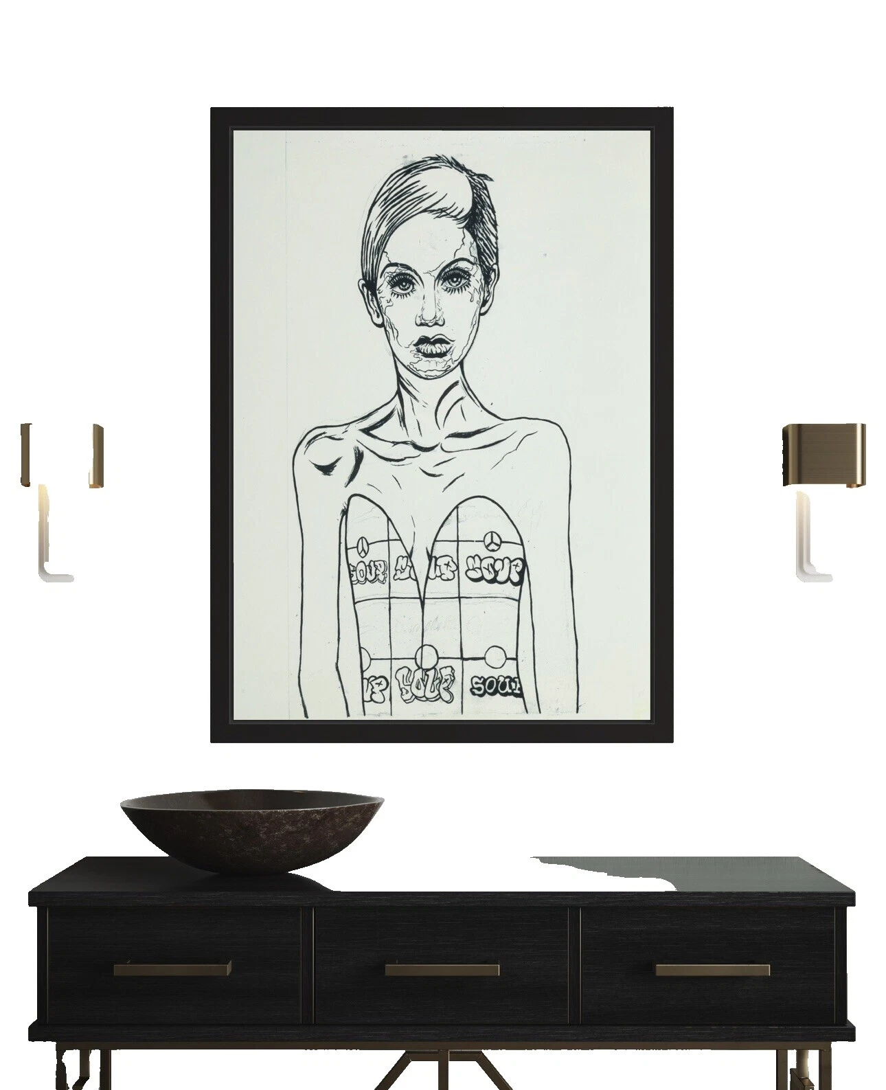 Alec Monopoly Canvas Art Paintings