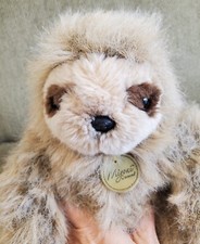 Miyoni by Aurora Plush Sloth Tan Brown Stuffed Animal Toy Tree Dweller Lovey