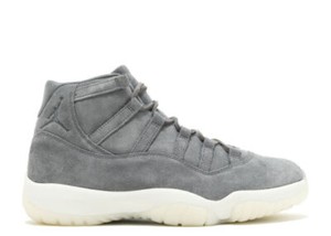 grey suede 11s