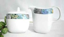 Milch & Zucker Set Topsi Dekor Mitterteich Porzellan Zuckerdose Milchkännchen