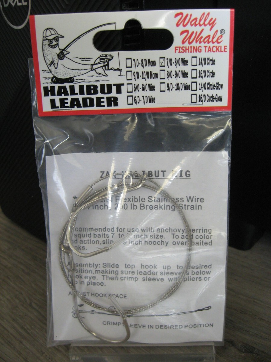 ZAK TACKLE Z-HL1147-7/8 HALBT LDDR 7/0-8/0 for sale online | eBay