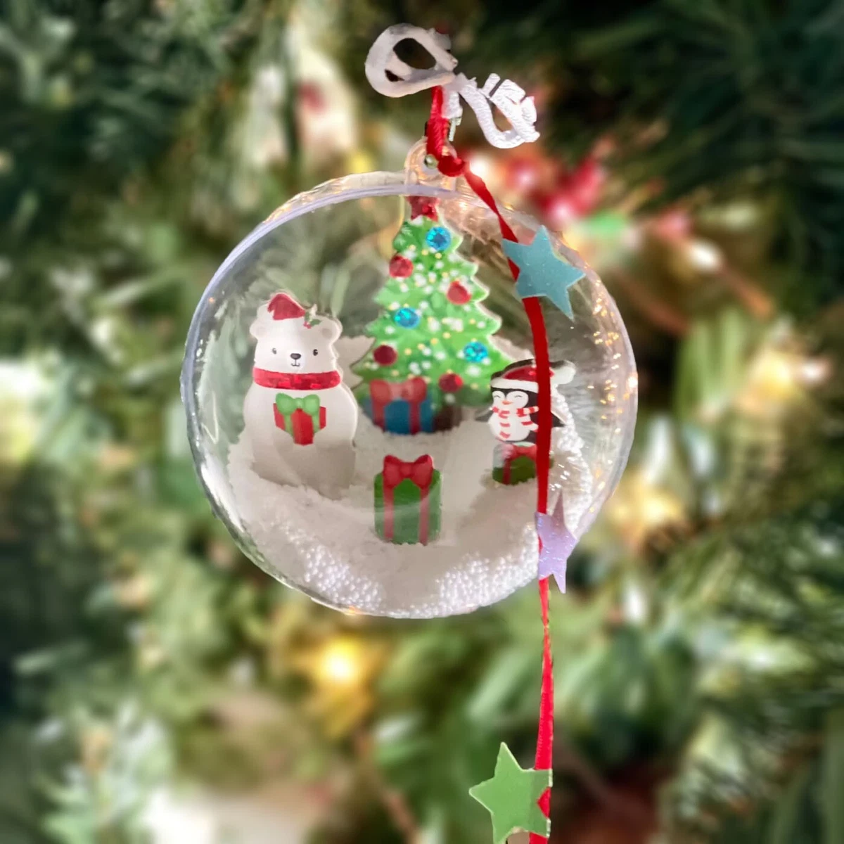 Totally Santa Toy Make Your Own Christmas Tree Ornament Craft Set