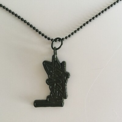 Stussy Matte Army Green Logo Stussy Necklace | eBay