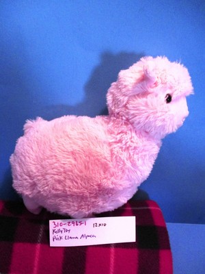 giant stuffed pink llama
