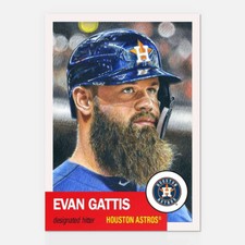 #93 Evan Gattis - Topps Living Set