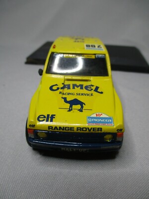 decals decalcomanie rare range rover proto neveu jeutel paris dakar 1982 1/43 - Courses et