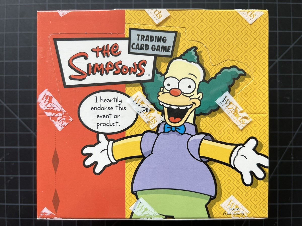 2003 WotC The Simpsons TCG Booster Box - New Sealed - Wizards of the Coast