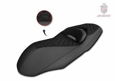 Copertura Sella JN-Design Nera Per Yamaha Xmax 125 / 300 / 400 2017-2021 A412
