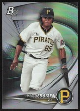 2022 Bowman Platinum Top Prospects Matt Fraizer #TOP-14 Pittsburgh Pirates