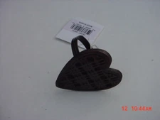 12   Antique  Color  Heart Shaped  Napkin  Rings  NEW