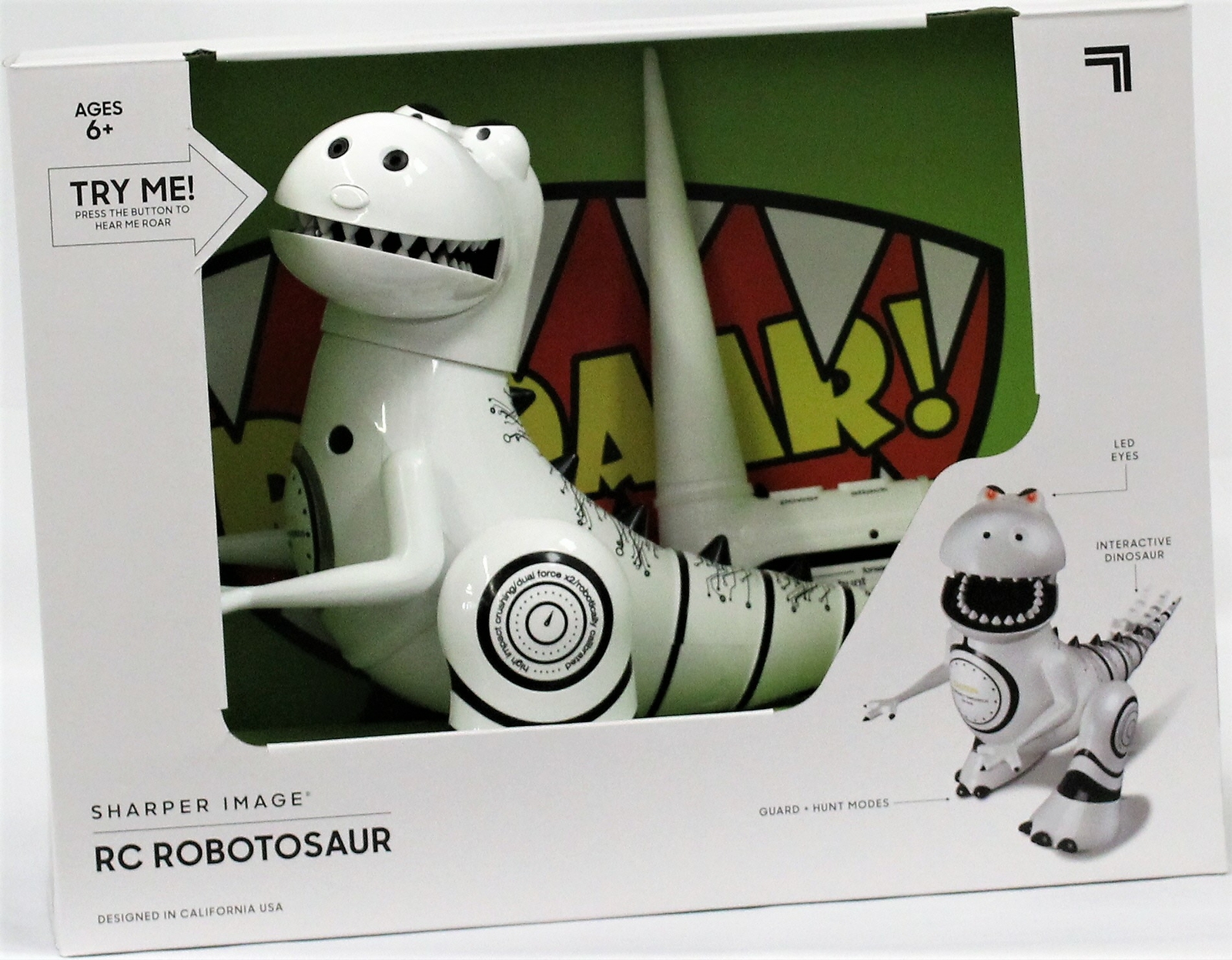 sharper image toy rc robotic robotosaur