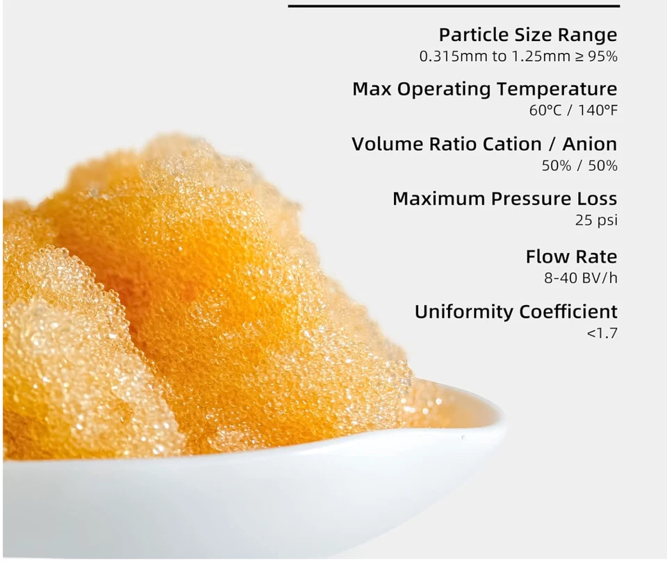 Mixed Bed DI Resin High Purity for RODI RO BRS Deionization Aquarium Filters - Image 4 of 4