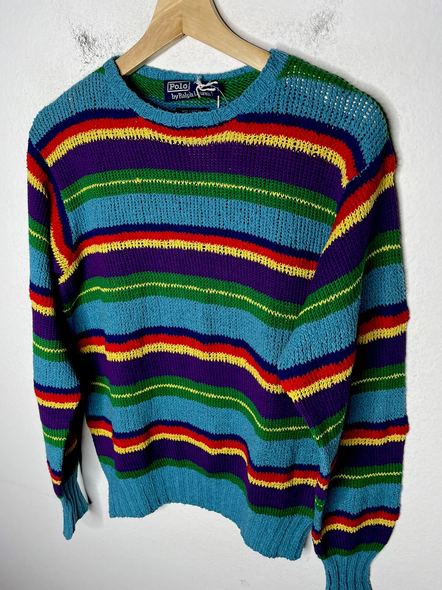 Neon sales blue sweater