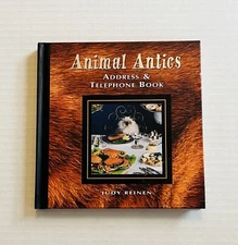 Animal Antics Address and Telephone Books Cats Kittens by Judy Reinen 1997 HB