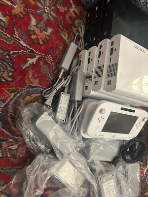 Nintendo Wii U Console Bundle w/ 128GB SD Card, Complete with