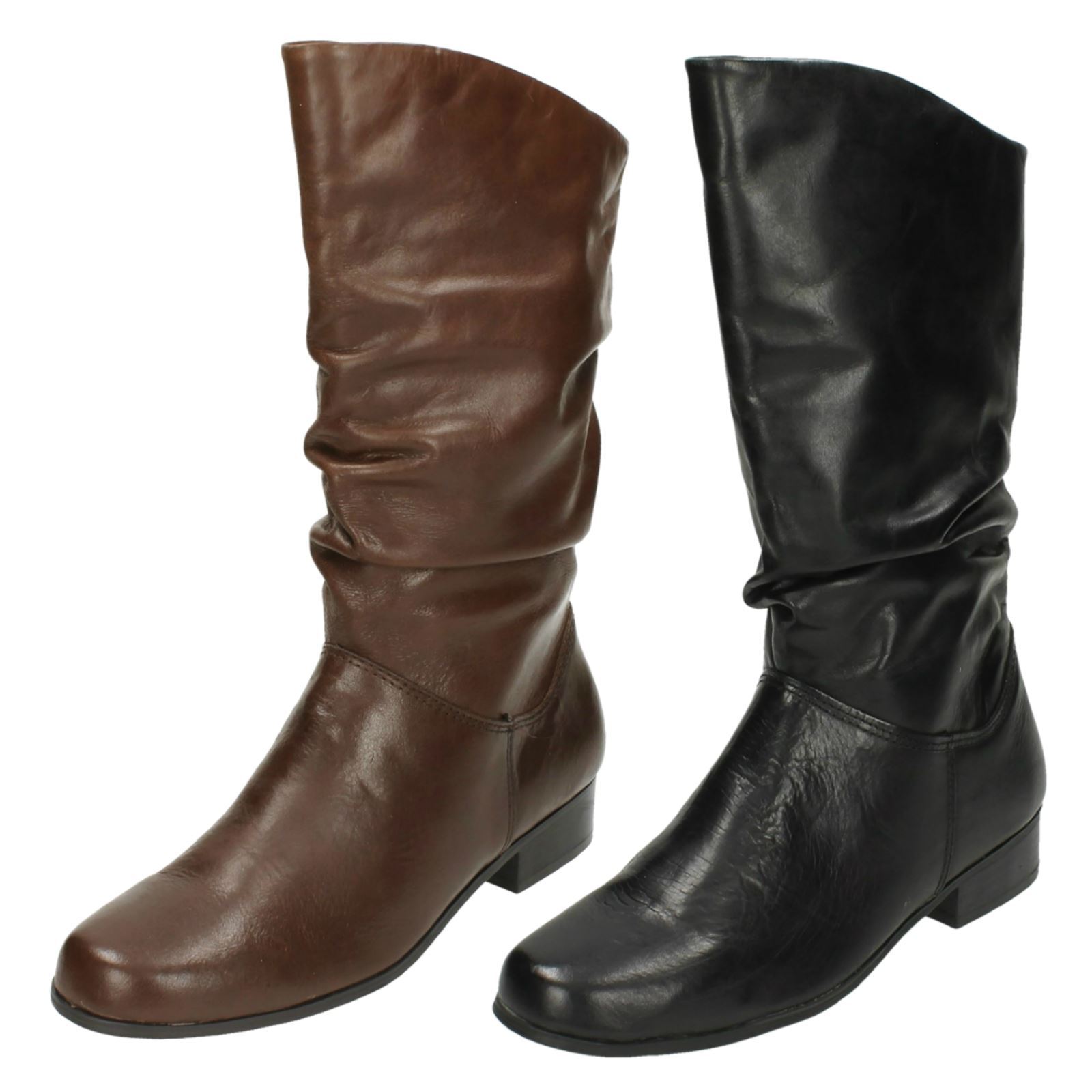 calf length boots for ladies