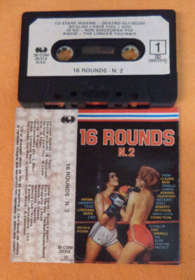 MC 16 ROUNDS N.2 Compilation 1982 ADRIANO CELENTANO VECCHIONI VANONI POOH no*cd