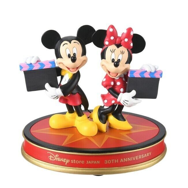 Disney Mickey & Minnie Figure 新品 Disney Mickey Mouse & Minnie Mouse Figure Disney Store Japan