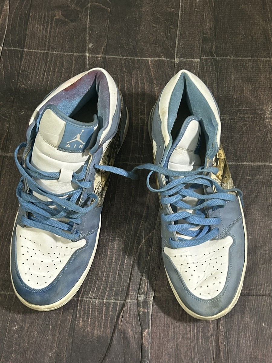 Nike Air Jordan 1 Retro Alpha University Blue Sneakers Shoes Mens