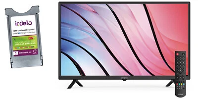 Tv Fernseher 32 zoll Strong SRT32HF2003 CI DVB-T2/C/S2 Tuner Orf Hd Austria - Bild 1 von 4