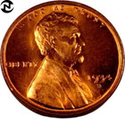 1934+1934-D Lincoln Wheat Penny Cent Lot ~ Gem BU (red) ~~ 2 Coin Set — photo 2