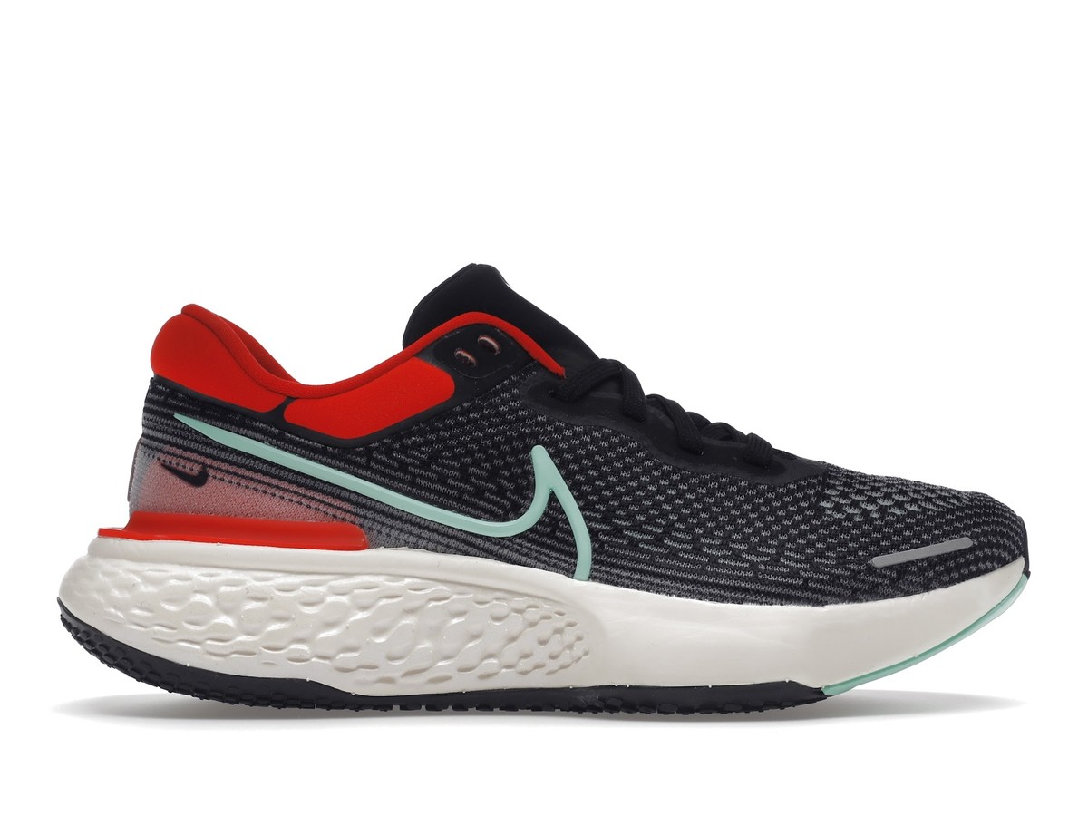 シューズ NIKE ZOOMX INVINCIBLE RUN FK UK8 Nike ZoomX Invincible Run Flyknit Black Chile Red - CT2228-002 | eBay
