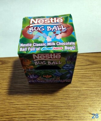 Disney's-Nestle's Bug Ball- Wonder Ball & Toy-A Bug's Life (Box Only)-1990's