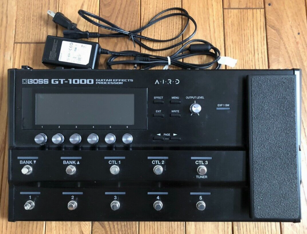 ギター BOSS GT-1000 GUITAR EFFECTS PROCESSOR Amazon.com: Boss GT-1000 Guitar Effects Processor Bundle