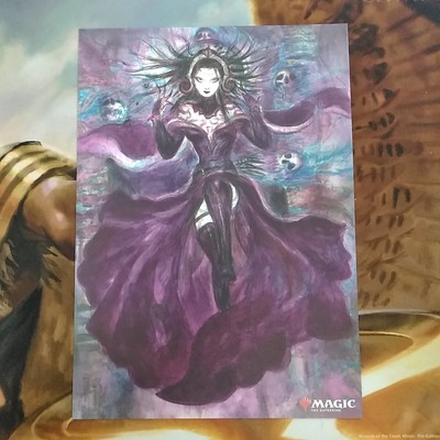 Alternate Liliana Art Print Mtg Magic Amano War Of The Spark Poster B5 Japan Ebay