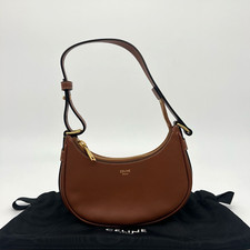 Celine Mini Ava Bag in Tan Smooth Calfskin Leather