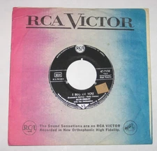 Elvis Presley 7" 45 HEAR ROCK N ROLL I Beg Of You RCA VICTOR 7150 GERMAN PRESS