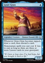 Gran-Gran 54 Uncommon Avatar: The Last Airbender Foil